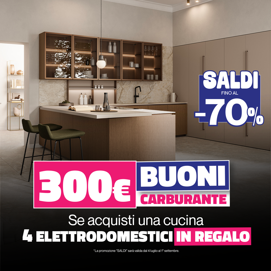 Saldi fino al -70% e 300€ di buoni carburante