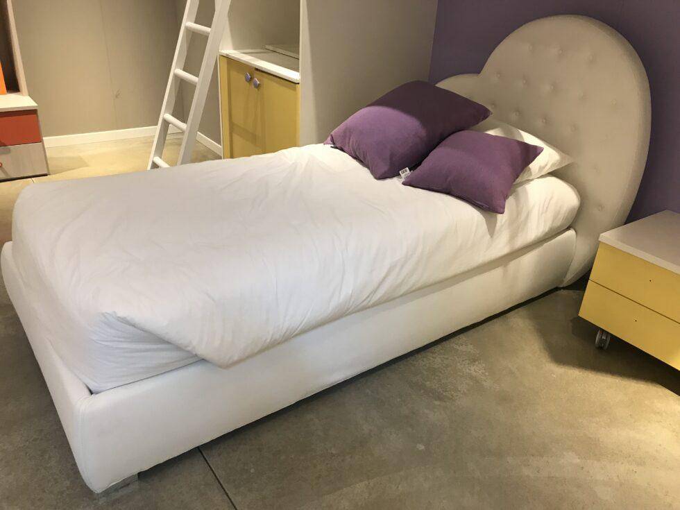 Letto imbottito Cuore