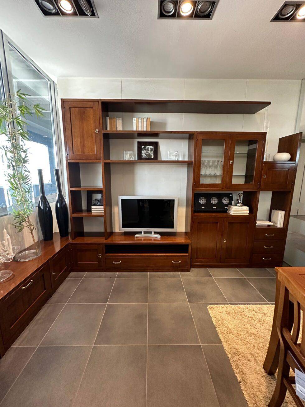 Parete soggiorno artigianale